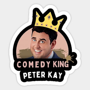 comedy king Sticker